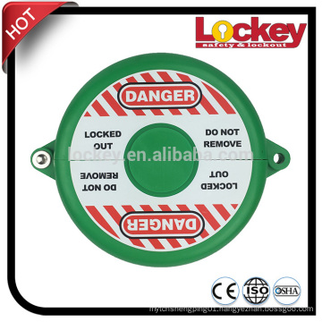 Colorful Red Green Safety Gate Valve Lockout Tagout